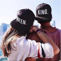 King Embroidered Snapback Cap