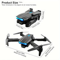 E99w Pro Drone Quadcopter Remote Control Handle Four Axis Aircraft HD 6k