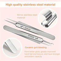 Stainless Steel Unscented Extraction 3pcs Tools, Blackhead & Blemish for