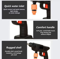 Household Electric High-pressure Car Wash Water Gun Lithium Battery Wireless