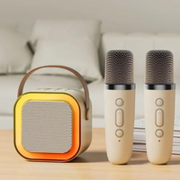 Portable Bluetooth K12 Dual Microphone Karaoke Speaker/K12 Karaoke System