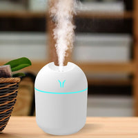 500ml Mini Portable Colorful LED Night Light Ultrasonic Air Humidifier USB