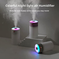 Mini LED Humidifier & Aromatherapy Diffuser – USB Desk & Car