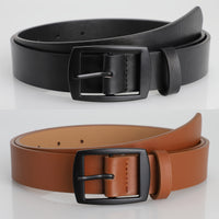 1pc of Stylish PU Leather Belt for Men, Featuring a Simple and Vintage