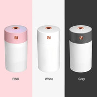 Mini LED Humidifier & Aromatherapy Diffuser – USB Desk & Car