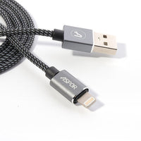Aspor Charge Cable for Micro Cable Ac-25 & a Pple Cable Ac-26 & Type C Cable