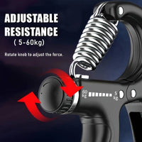 5pcs/set Hand Gripper Gym Fitness Hand Grip Ball Kit Power Finger Forearm
