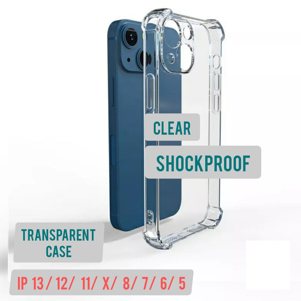 Transparent Reinforced Coners Bumper Tpu Straight Border Defense Case for