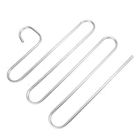 Multipurpose Pants Hangers Rack Stainless Steel Magic for Hanging Trousers