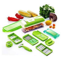 12 in 1 Genius Nicer Dicer Plus - Multi-Chopper, Cutter & Slicer + Bonus Peeler