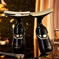 3-in-1 Beauty Massager with Replaceable Massage Heads Battery-Operated