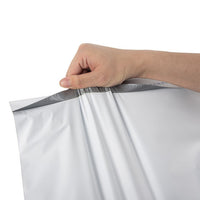 White Shipping Bag Recycled Poly Mailer Flyers Upto 500 Bags [45cm X 52cm +