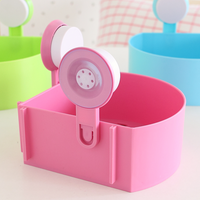 Bathroom Corner Shelf Suction Rack Shower Wall Organizer Storage Brand