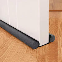 Door Twin Draft Guard Stopper Sound Proof Reduce Noise Door Bottom Sealing
