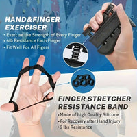 5pcs/set Hand Gripper Gym Fitness Hand Grip Ball Kit Power Finger Forearm