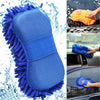 Microfiber Car Washing Sponge Towel Cloth Cleaning Coral Velvet Super