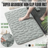 Bath Mats Non Slip Memory Foam Mat Bath Rug Bathroom Shower Mat Coral Fleece