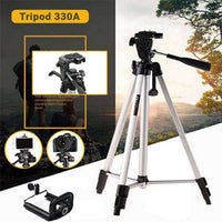 Phone & DSLR Camera Tripod - 330a Tripod - 5 Feet Professional Stand Screw