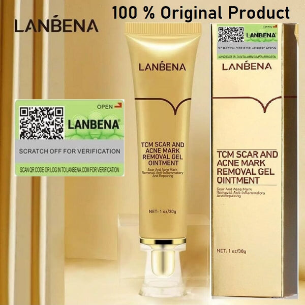 Lanbena Tcm Scar & Acne Mark Removal Gel Ointment - 30g