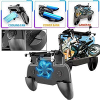 Sr Game Controller Joystick with Cooling Fan and Charger for Pubg on Mobile