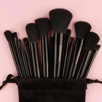 13pcs Makeup Brushes Cosmetic Full Set Soft Hair Female Make Up Tools
