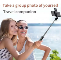 R1s/r1l/r1 Tripod Selfie Stick with LED Fill Light