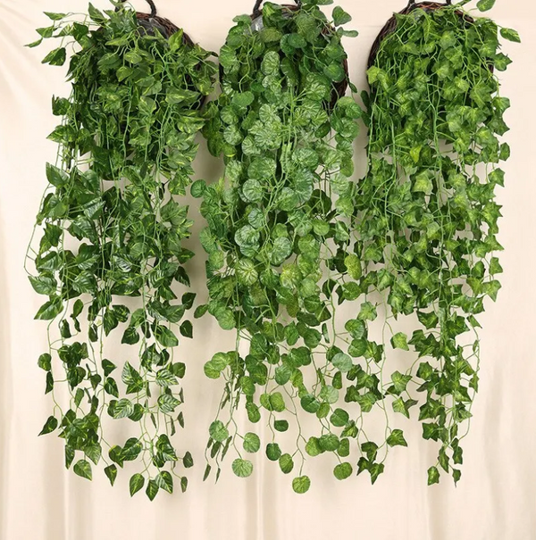Artificial Plants Vines Wall Hanging Simulation Creeper Wall Hanging Indoor