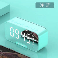 G10/q5 All in 1 Portable Bluetooth Alarm Clock FM Radio Speaker/ Bass Stereo