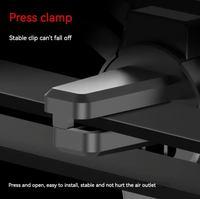 Car Navigation Mobile Phone Holder Car Air Outlet Anti Shaking Gravity Car