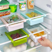 1pc Smart Fridge Organizer Storage Box for Kitchen Fridge and Freezer and