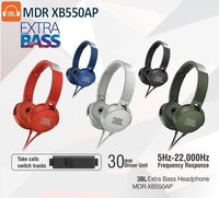 Mdr-xb550ap Extra Bass On-Ear Headphones, Headset with Mic for Phone Calls