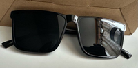 Men's Premium Geometric Square Fashion Glasses - High-Definition Lens for