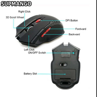 113 Battery Version Mini2.4 GHz Wireless Optical Mouse Portable Mouse