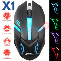 X1 7 Color RGB LED M66 Gaming Mouse Zornwee Gm02.
