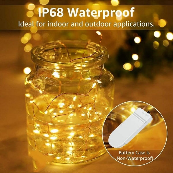 Fairy Lights LED 3m with Blinking Option - Events, Parties, Christmas