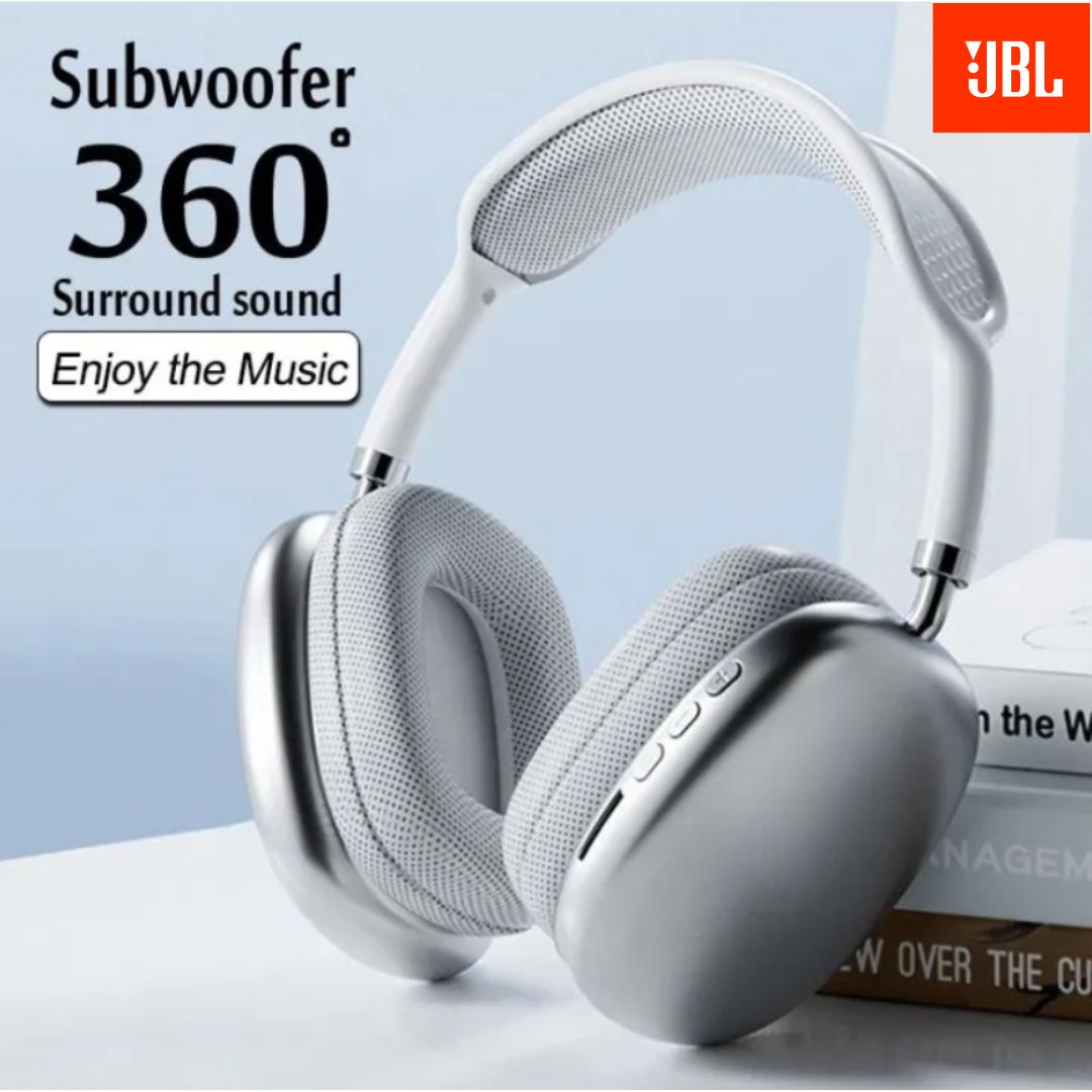Jbl I12 Foldable Wireless Bluetooth Headphones with Stereo Sound Built in