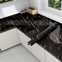 60cm X 5m/60cm X 2m Marble Kitchen Oil-Proof Film Stove Waterproof