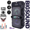 Kts Speaker Kts-1096 3*2 Inch Twin Loudspeakers Highest Quality Portable