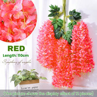 110cm Artificial Flower 1pcs- 5pcs Simulation Wisteria Vine Hanging Plant
