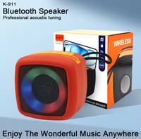 X911 Wireless Speaker Bluetooth Speakers LED Lights Wireless Speaker Outdoor