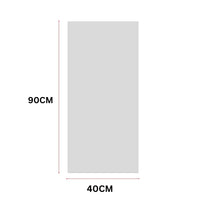 Oval and Rectangle Mirror Wall Stickers HD Acrylic Waterproof Self-adhesive