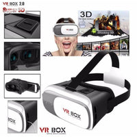 Vr Box Headset Virtual Reality V2 3d