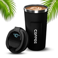 500ml Thermos Bottle Smart Cup Flask Vaccum and Bottle Digital with