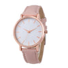 Casual Quartz Wrist Watche with Leather Strap