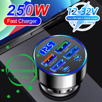 Dual Port USB 66w Fast Car Charger Suitable for Different Models of Mobile