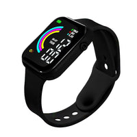 Women Rainbow LED Digital Watch Watch for Ladies