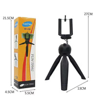 Yunteng Yt-228 Mini Tripod Stand with Phone Holder Clip for Digital DSLR