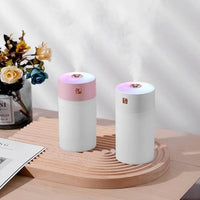 Mini LED Humidifier & Aromatherapy Diffuser – USB Desk & Car