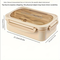 Student Lunch Box Bento Box for Adult, 1000ml Lunch Containers for Adults