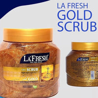 La'fresh Gold Scrub with Collagen and Vitamin E 500ml
